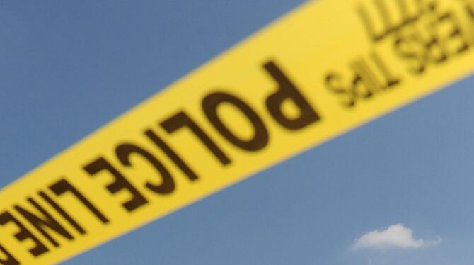 Polizeiabsperrung Polizeiabsperrung