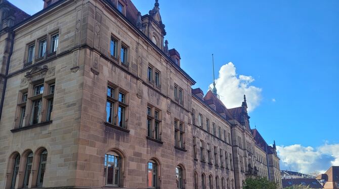 Amtsgericht, Landgericht, Tübingen Der Sitz von Amts- und Landgericht in Tübingen.