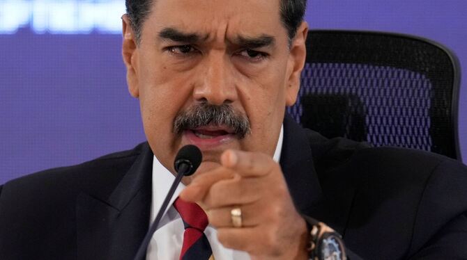 Venezuelas Präsident Nicolás Maduro Venezuelas Präsident Nicolás Maduro