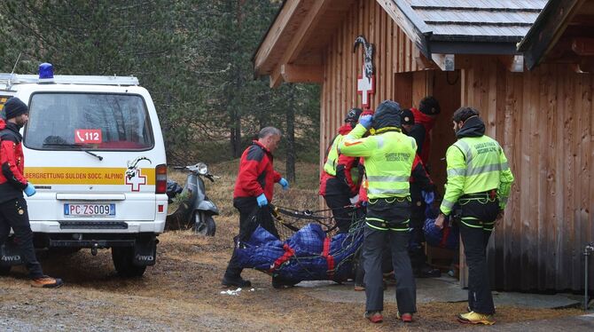 Nach dem Lawinenunglück in Südtirol Nach dem Lawinenunglück in Südtirol