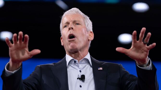 US-Energieminister Chris Wright bei CPAC-Konferenz US-Energieminister Chris Wright bei CPAC-Konferenz