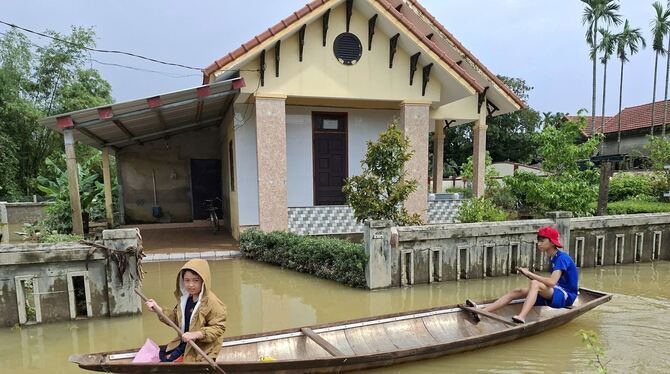 Überschwemmungen in Vietnam Überschwemmungen in Vietnam