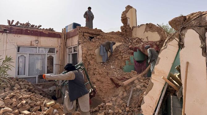 Erdbeben in Afghanistan