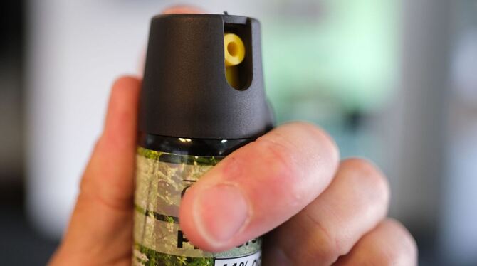 Symbolfoto - Pfefferspray Symbolfoto - Pfefferspray