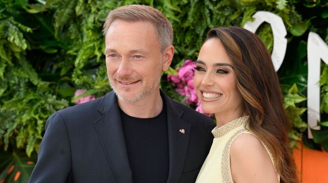 Christian Lindner und Franca Lehfeldt Christian Lindner und Franca Lehfeldt