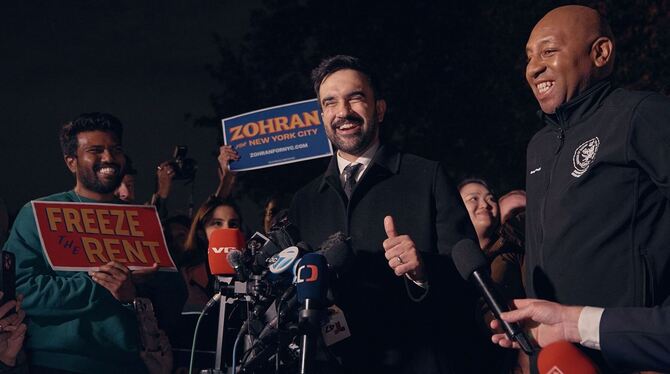 Vor der Bürgermeisterwahl in New York