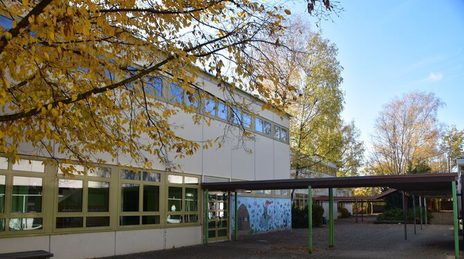 Schule Der 1967 erstellte Altbau der Bästenhardtschule.