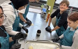 »Schüler kochen für Schüler« an der Schillerschule Münsingen.