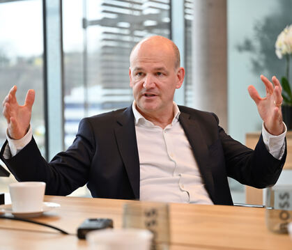 Yves Müller,  Finanzvorstand der Hugo Boss AG.