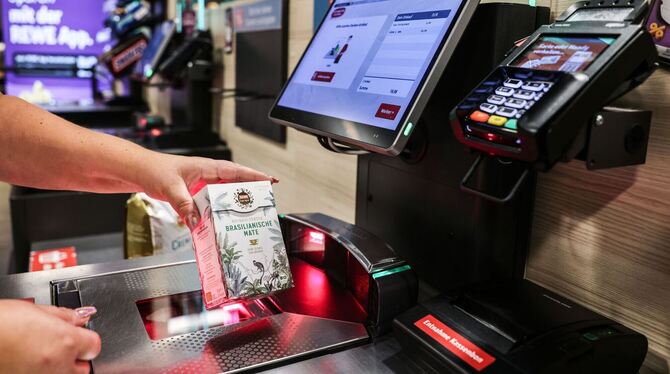 Selbstbedienungskasse Selbstbedienungskasse