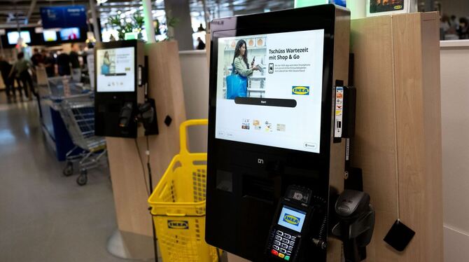 SB-Kasse bei Ikea SB-Kasse bei Ikea