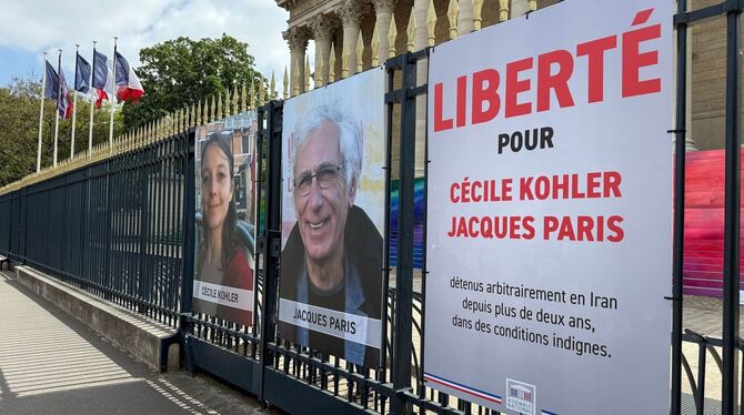 Französisches Paar im Iran festgehalten Französisches Paar im Iran festgehalten