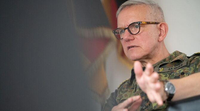 Michael Giss, Kommandeur des Landeskommando Baden-Württemberg