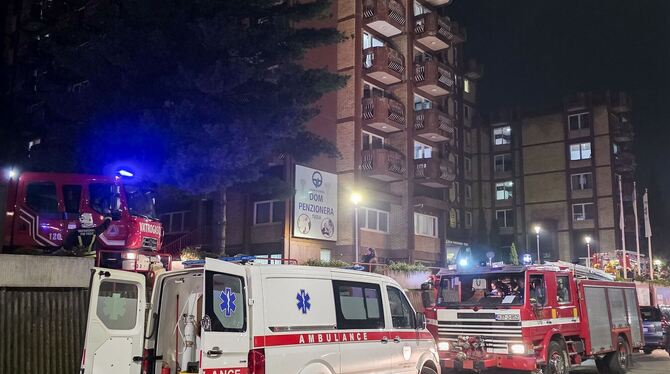 Brand im Pflegeheim in Bosnien Brand im Pflegeheim in Bosnien