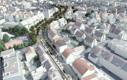 Noch ist offen, ob die Regional-Stadtbahn durch die  Klosterstraße fahren wird.