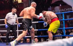 Victor Daniel (links) will sich am Samstag in Metzingen den deutschen Meistertitel im Schwergewicht schnappen.