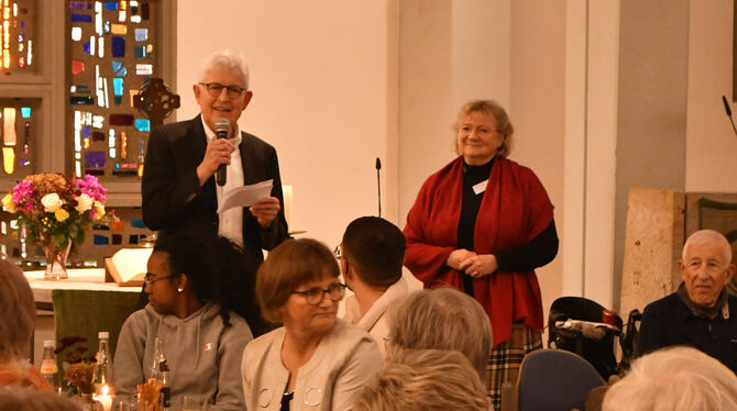 Gut besucht war der Jubiläumsabend anlässlich der Feier »50 Jahre Diakonie-Sozialstation Mössingen-Bodelshausen-Ofterdingen« in