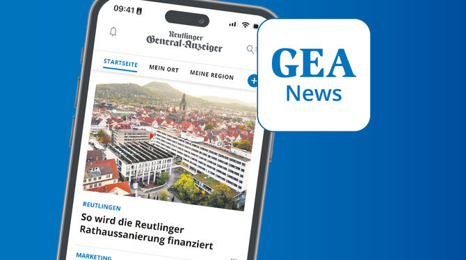 News-App Jetzt neu: Die GEA-News-App.