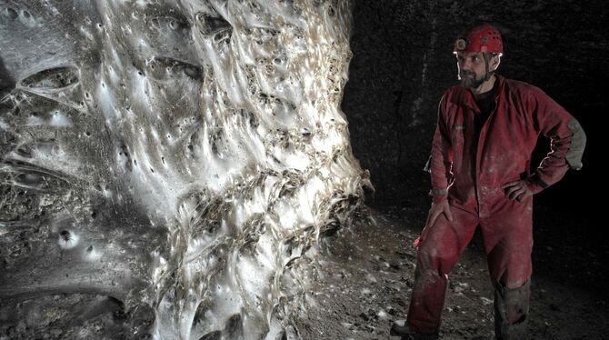 Griechenland: Spinnennetz in Höhle entdeckt