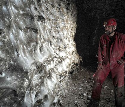 Griechenland: Spinnennetz in Höhle entdeckt