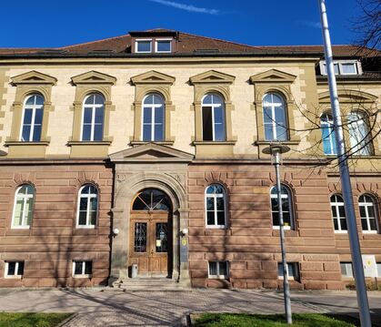 Die Sicherheitsvorkehrungen im Landgericht Hechingen waren enorm, alle Besucher wurden kontrolliert und mussten sich ausweisen.