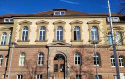 Die Sicherheitsvorkehrungen im Landgericht Hechingen waren enorm, alle Besucher wurden kontrolliert und mussten sich ausweisen.