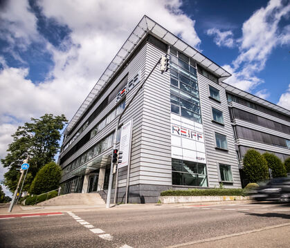 Die Hauptverwaltung von Reiff Technische Produkte in Reutlingen.