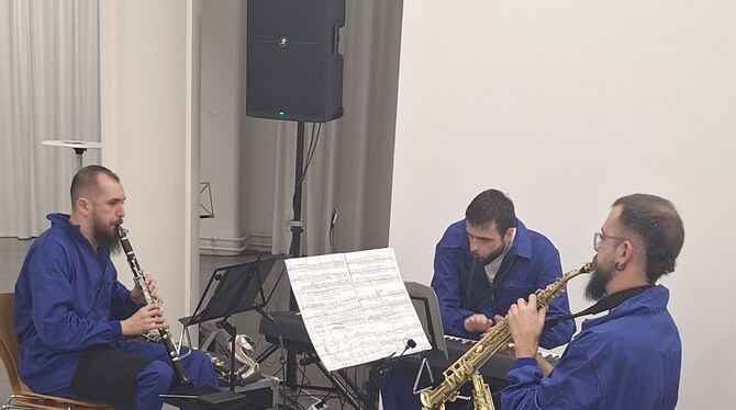 musica nova Hohe Professionalität: Das Dini Mueter Trio mit (v.l.n.r.) Sergi Bayarri Sancho, Carlos E. López Ruiz und Luis Homedes López.