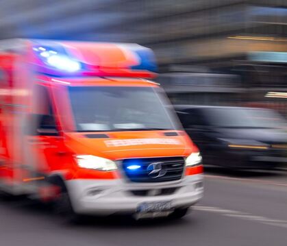 Krankenwagen im Einsatz