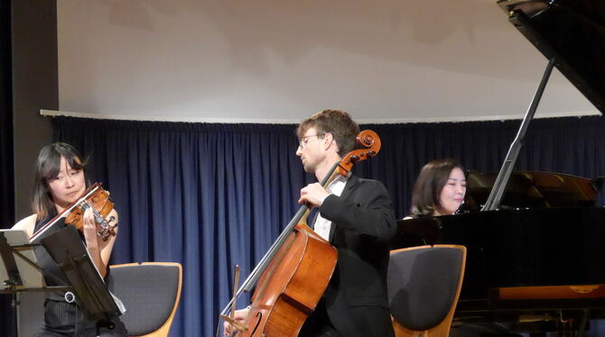 Kammermusik als kompositorische Insel der Seligkeit: das Jasper Trio in der Münsinger Zehntscheuer.