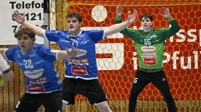 Jakob Roth, Turm in der Pfullinger Abwehr. FOTO: PIETH Jakob Roth, Turm in der Pfullinger Abwehr. FOTO: PIETH