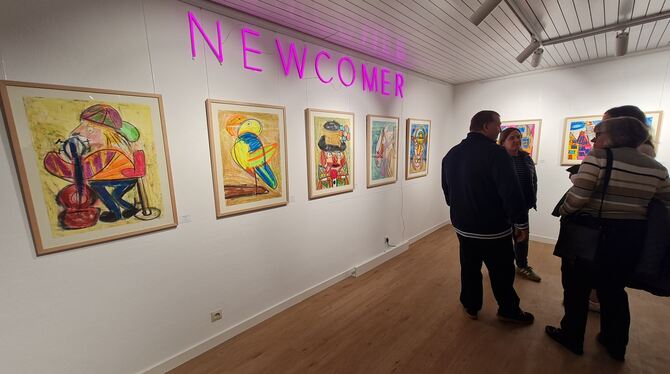 Living Museum Ausstellung Michael Märkle zählt zu den »Newcomern« im Living Museum Alb.