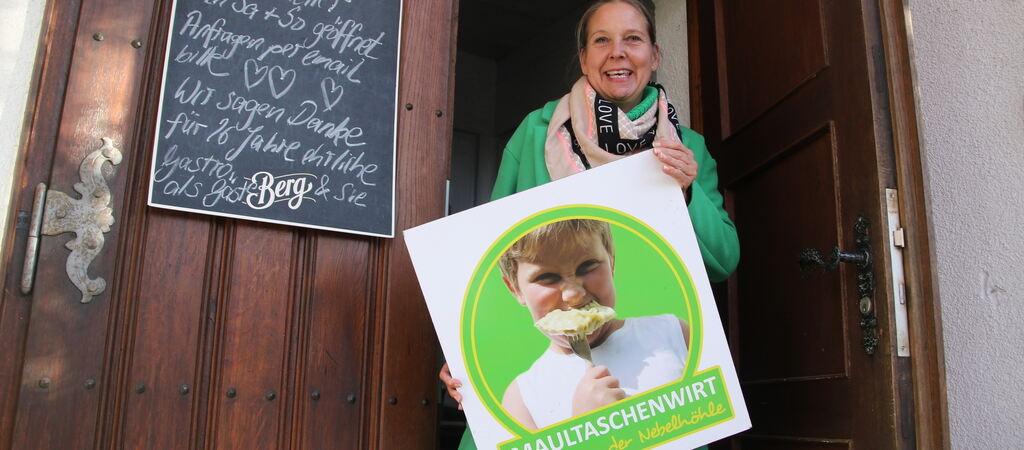 Nach 26 Jahren ist Schluss für Andrea Pudelko, sie gibt den "Maultaschenwirt" auf