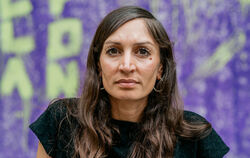 Gilda Sahebi hält einen Impulsvortrag mit dem Titel: »Verbinden statt spalten«.  FOTO: PR