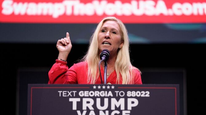 Wahlkampf in den USA - Trump in Georgia