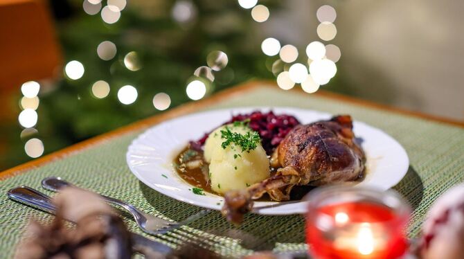 Weihnachten - Gänsebraten