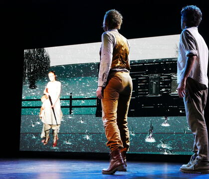 Begegnung auf dem Lande: Szene aus »The Woman at the Store«.