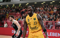 Zeigt seine beste Saisonleistung: Tübingens Melkisedek Moreaux.