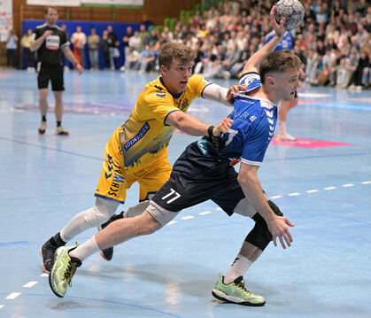 Erzielt sechs Tore für den VfL Pfullingen: Johnny Beck (mit Ball).