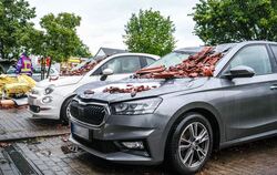 Nach dem Tornado in Donaustetten