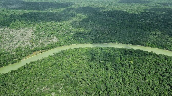 Überflug über das Amazonasgebiet Überflug über das Amazonasgebiet