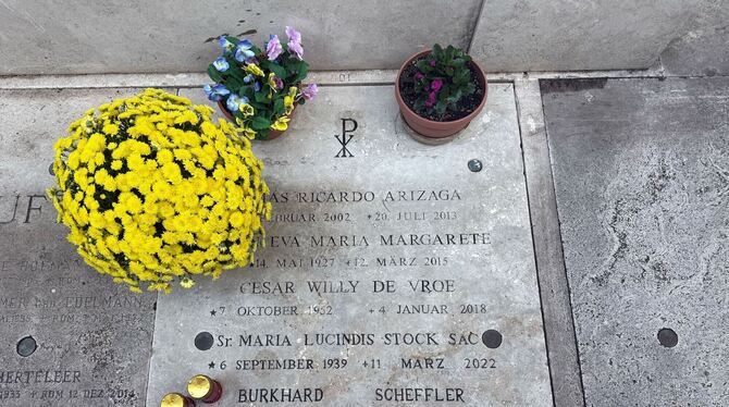 Grab des deutschen Obdachlosen Burkhard Scheffler Grab des deutschen Obdachlosen Burkhard Scheffler