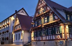 Nehren verbuchte 2023 Rekordeinnahmen - inzwischen muss im Rathaus (links) aber mit roten Zahlen gerechnet werden. Die Rücklagen