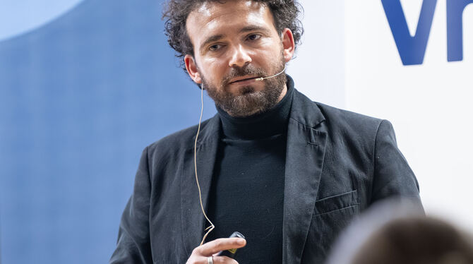 Staatsanwalt Alessandro Bellardita Staatsanwalt Alessandro Bellardita an der Universität Tübingen.