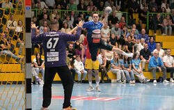 Wieder für den VfL Pfullingen am Ball: Axel Goller (beim Wurf).