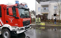 Die Münsinger Feuerwehr wurde zu einem Küchenbrand gerufen.