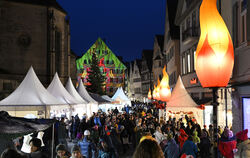 Stimmungsvoll: Zur Chocolart kommen besonders viele Besucher in die Altstadt.