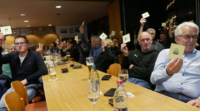 Große Zustimmung bekam der neue Vorstand des VfL Pfullingen am Dienstagabend bei der Delegiertenversammlung des Vereins.