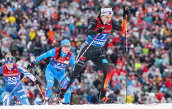 Pia Fink (rechts) fühlt sich für den anstehenden Olympia-Winter gut