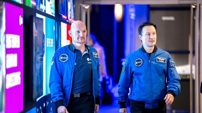 Alexander Gerst und Matthias Maurer